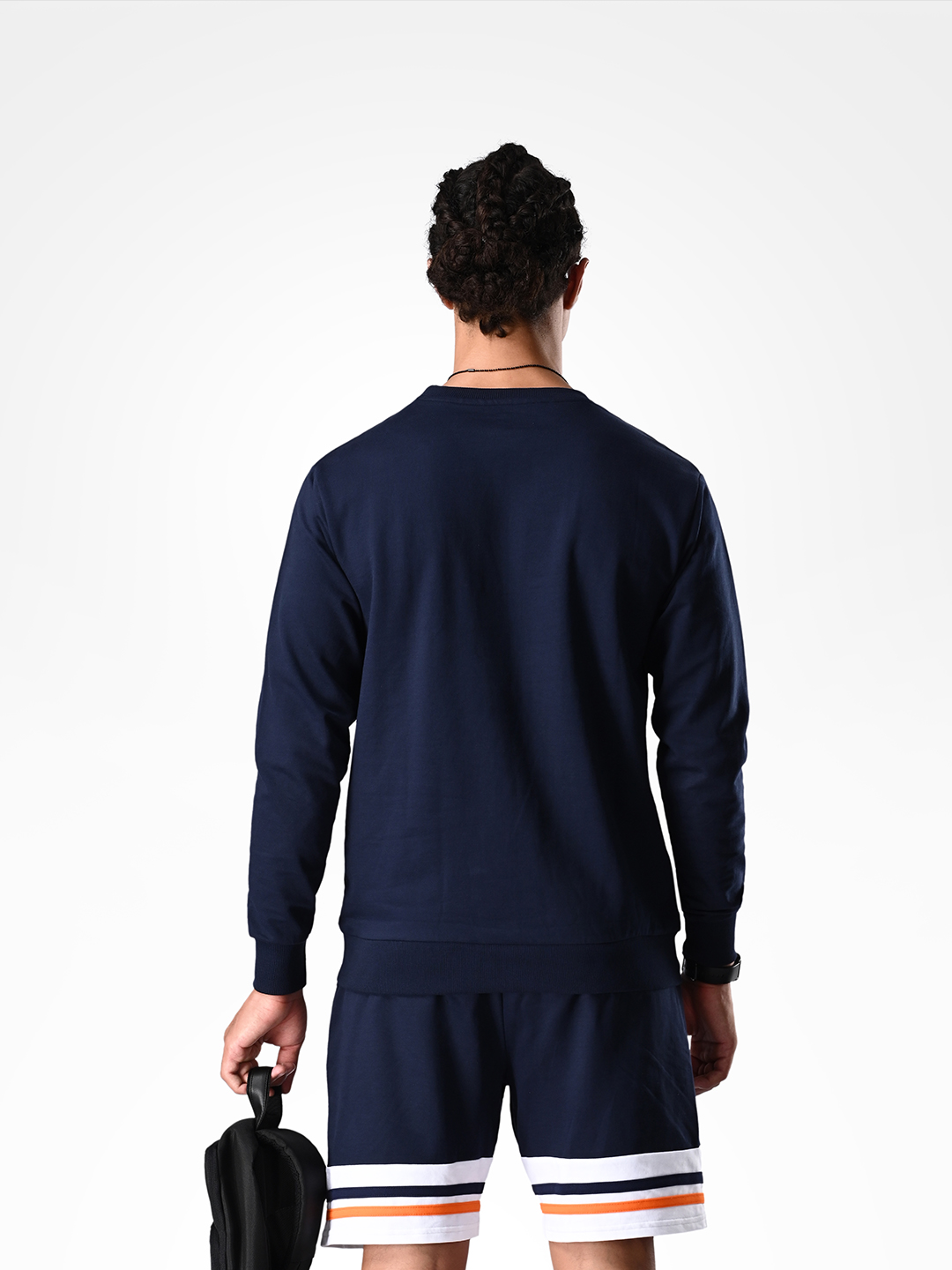 Supa Navy Drift Printed Sweatshirt (3)