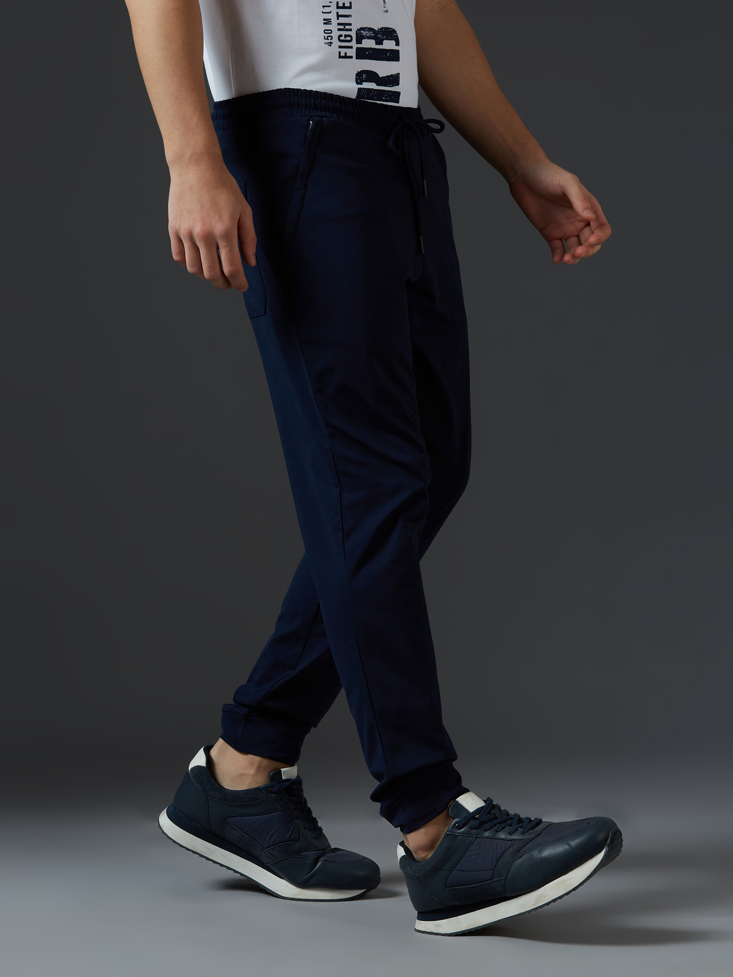 Supa Navy Light Weight Jogger  (4)