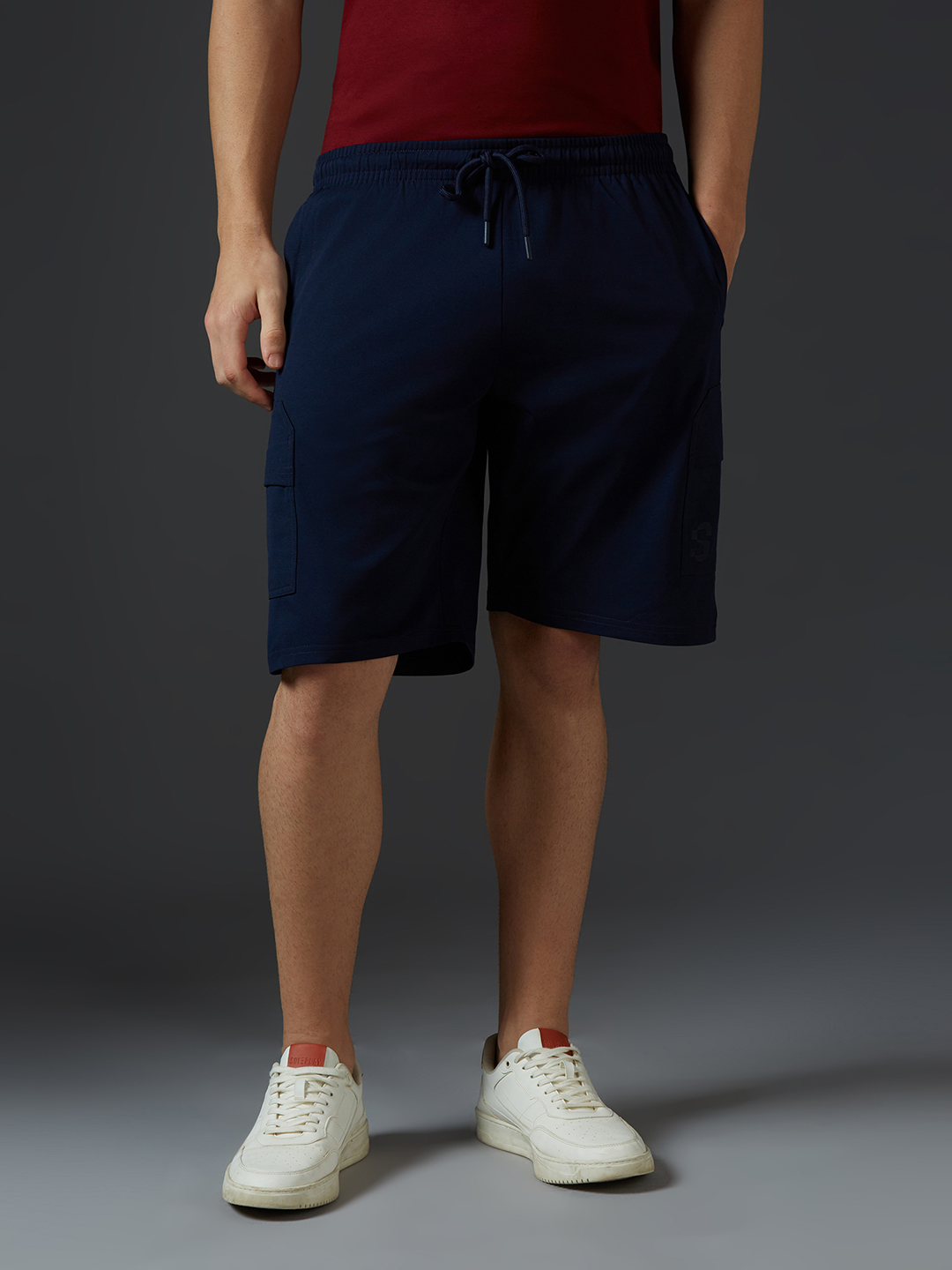 Supa Navy Lightweight shorts (1)