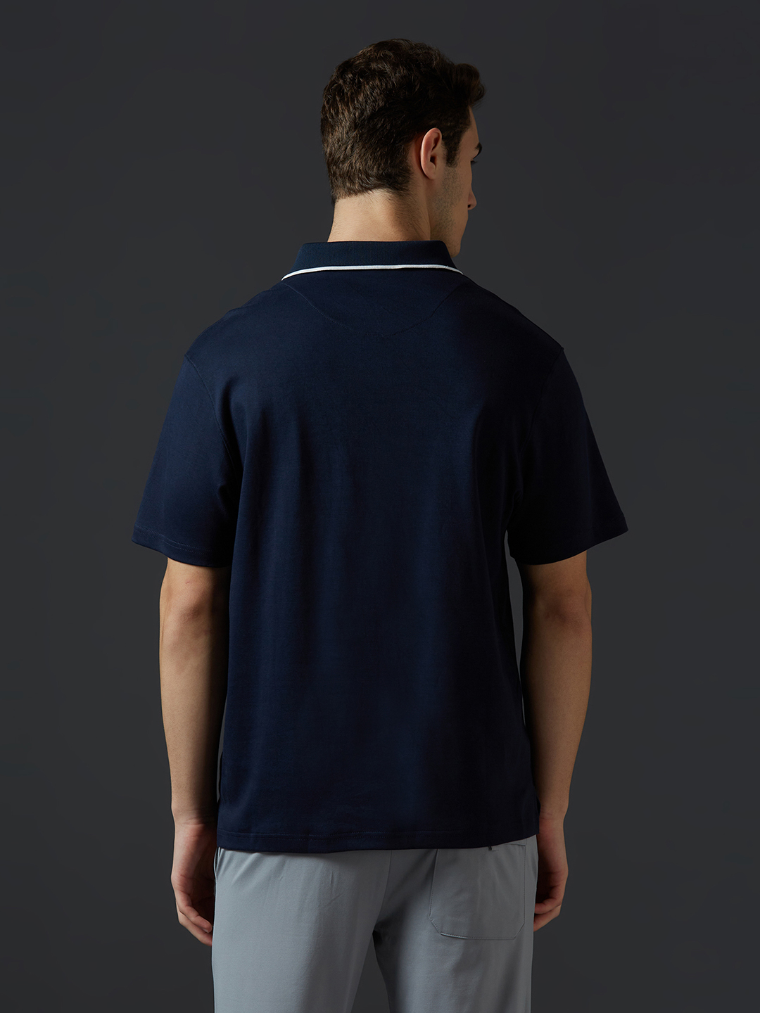 Supa Navy Polo T-shirt (4)