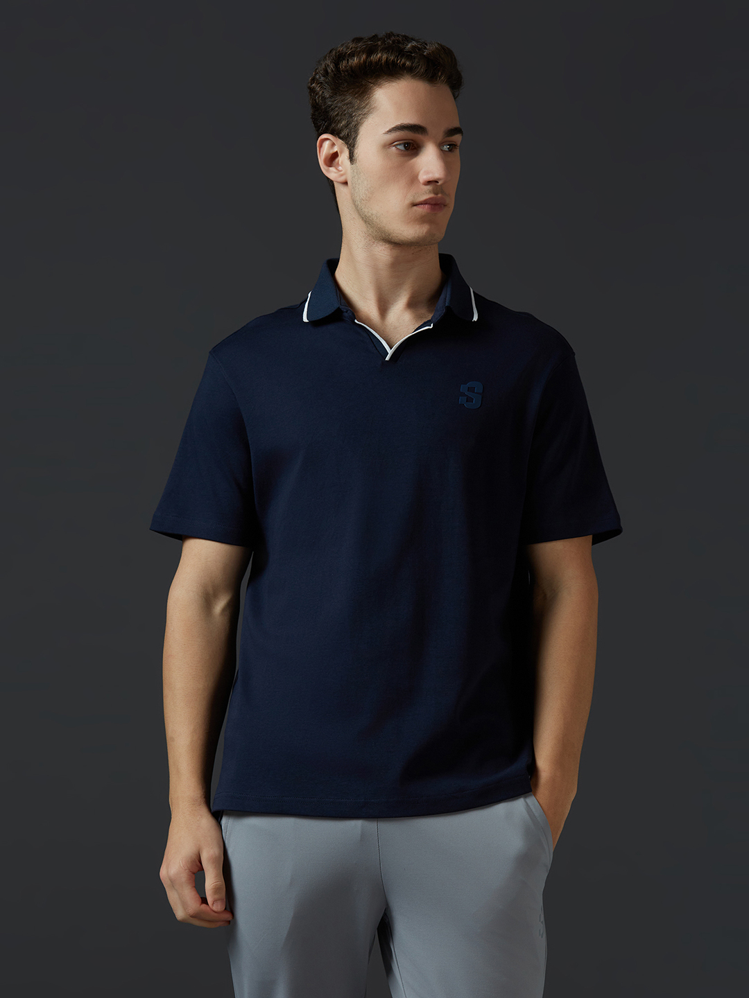 Supa Navy Polo T-shirt