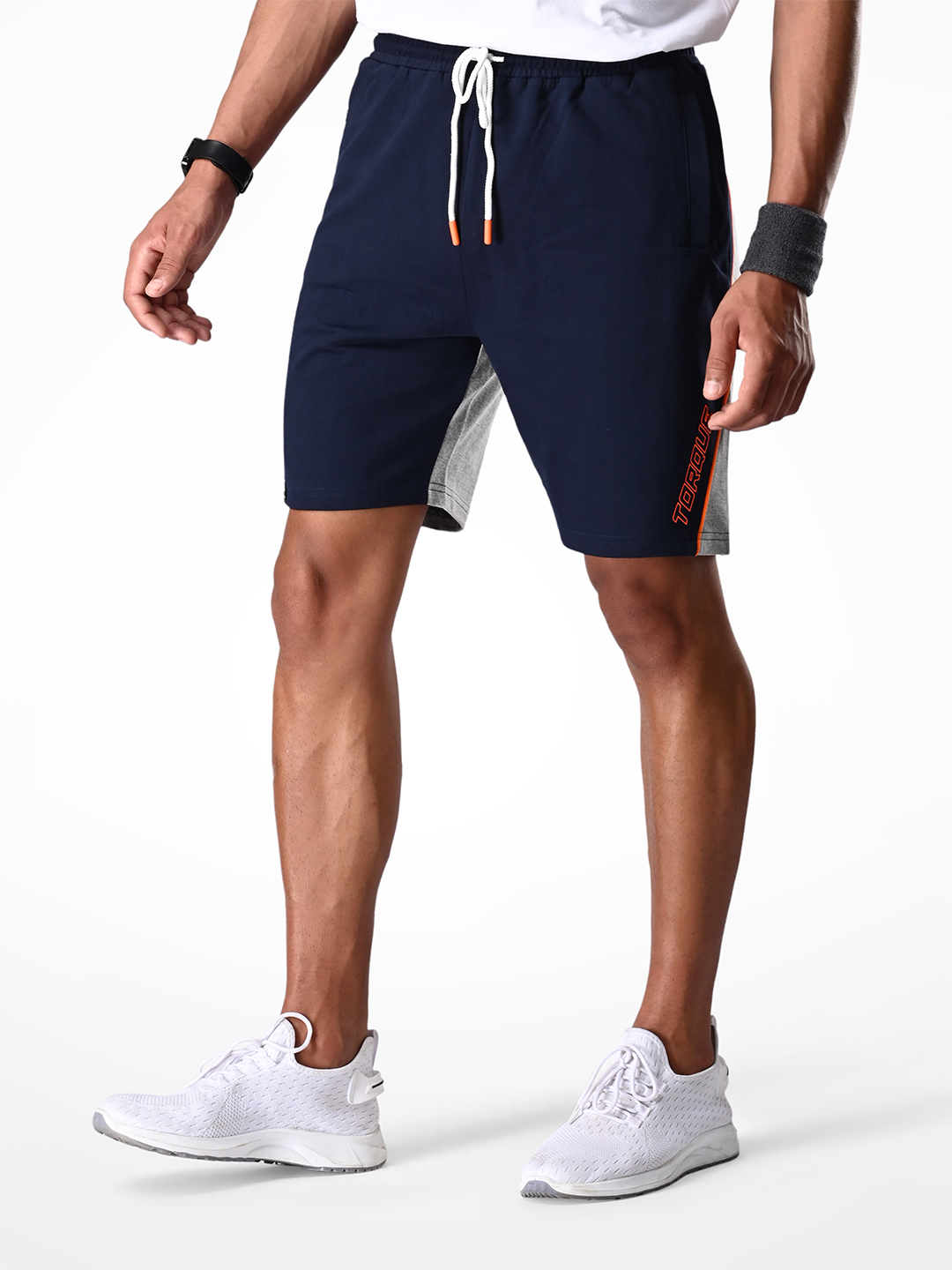 Supa Navy Racing Inspired Shorts