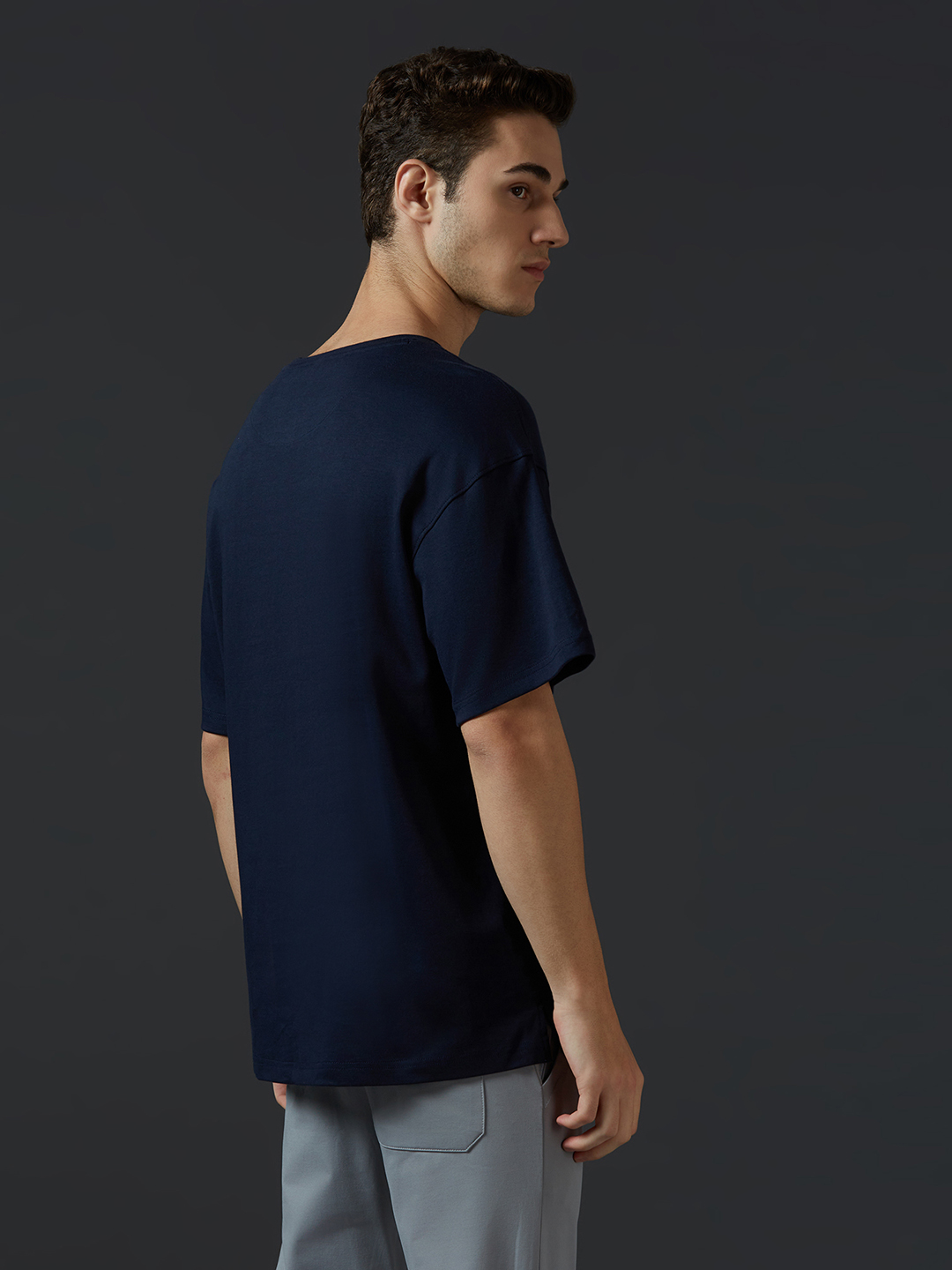 Supa NAVY R/N T-shirt (4)