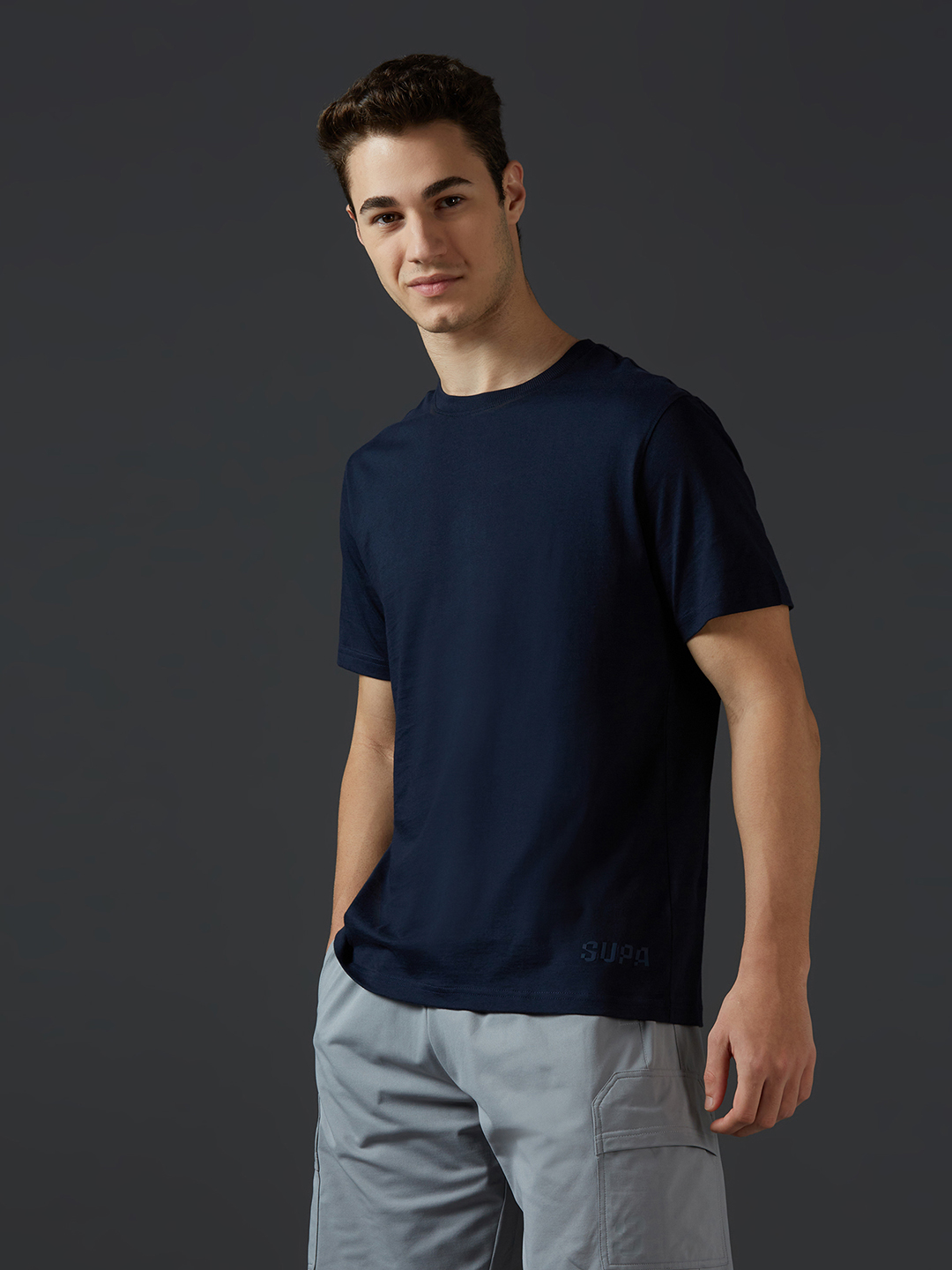 Supa NAVY T-Shirt (2)