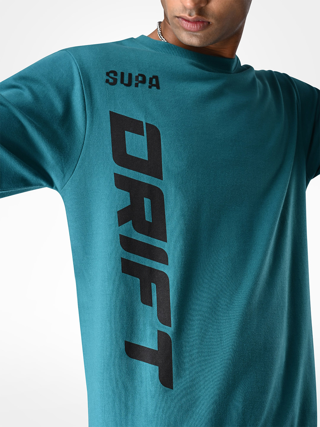 Supa Olive Drift Printed Sweatshirt (5)