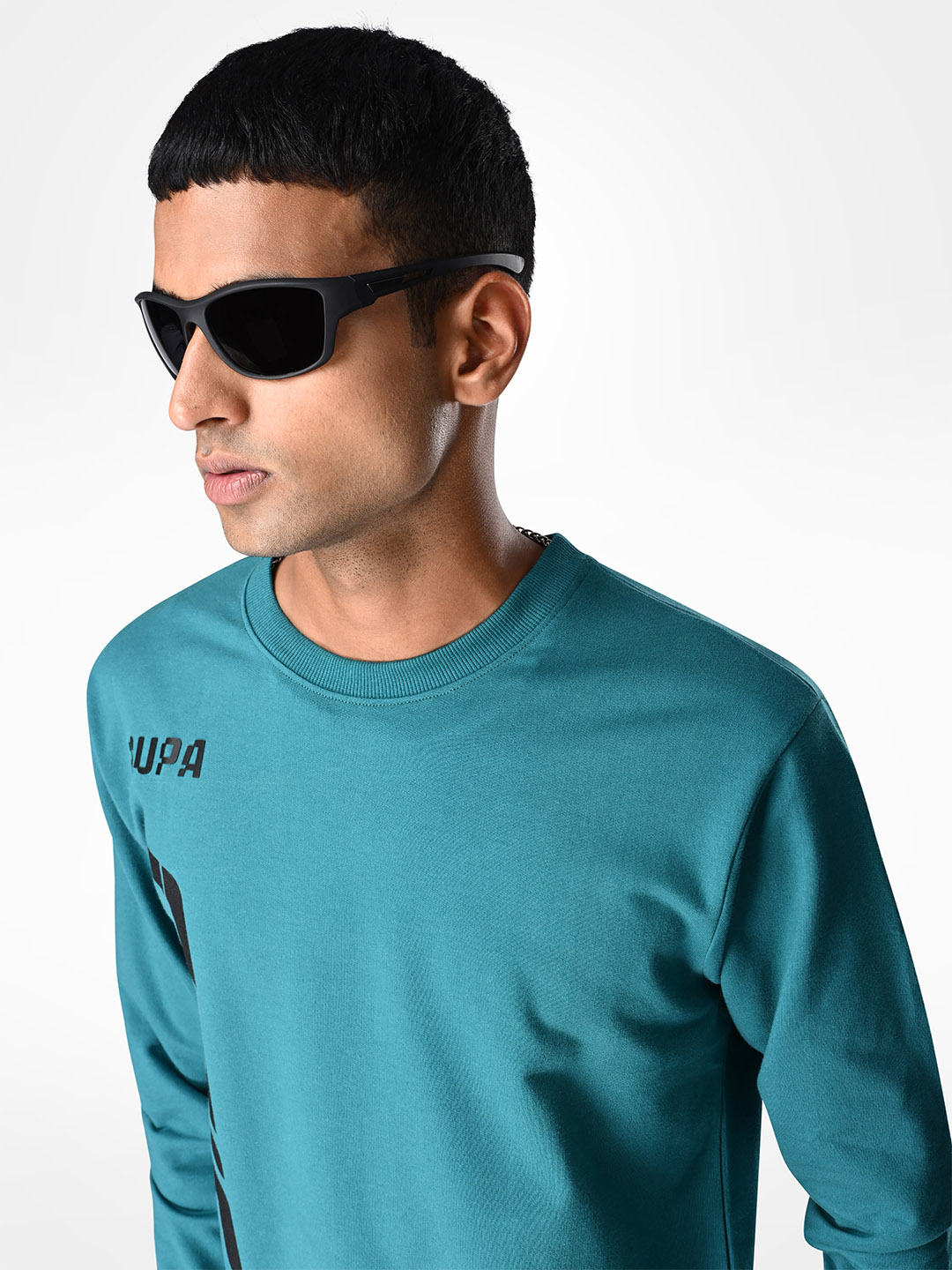 Supa Olive Drift Printed Sweatshirt (6)