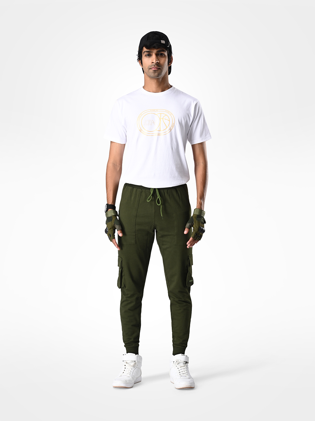 Supa Olive Logo Printed Joggers (5)