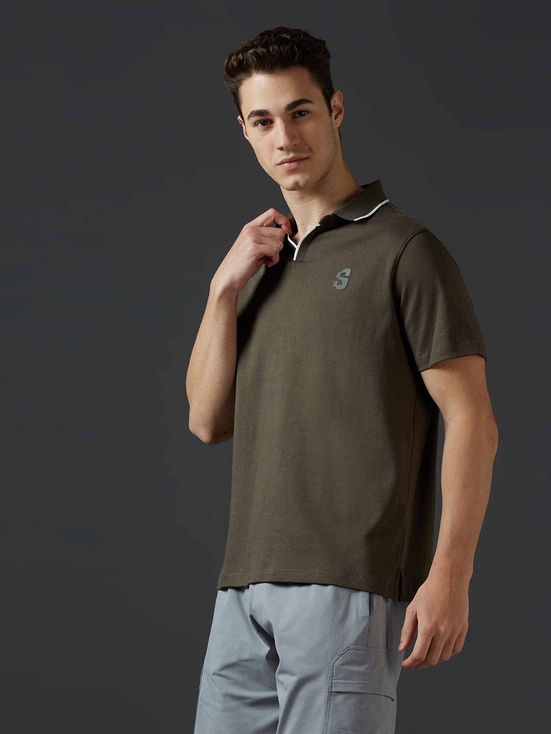 Supa Olive Polo T-shirt (2)