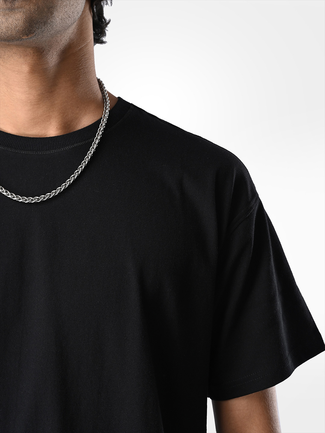 Supa Oversized Core Black T-shirt (6)