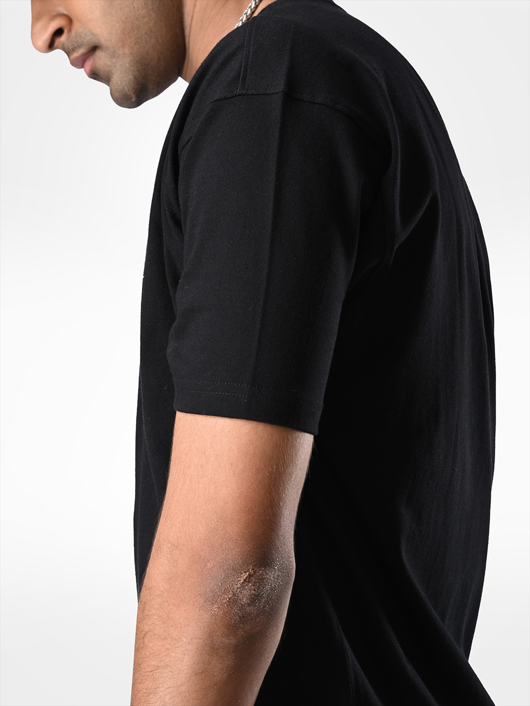 Supa Oversized Core Black T-shirt (7)