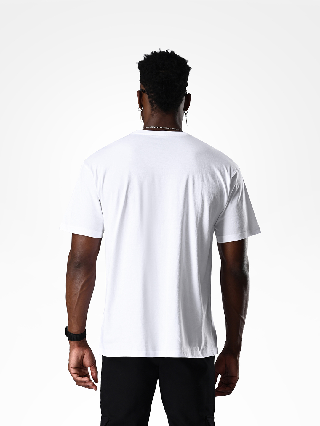 Supa Oversized Core White T-shirt (4)