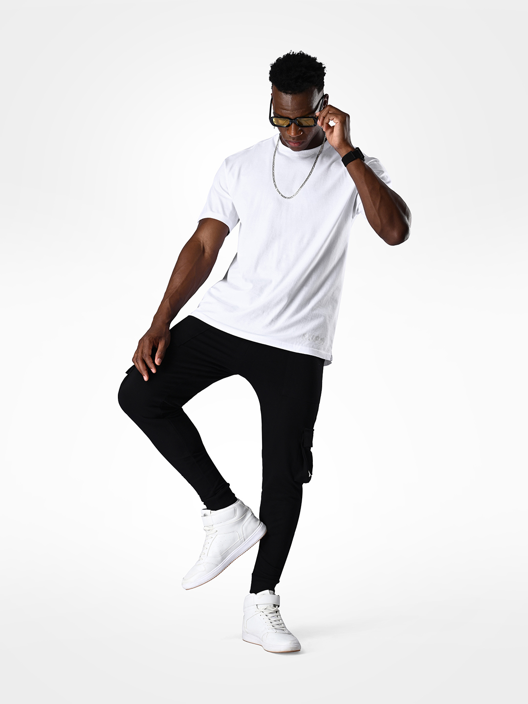 Supa Oversized Core White T-shirt (5)