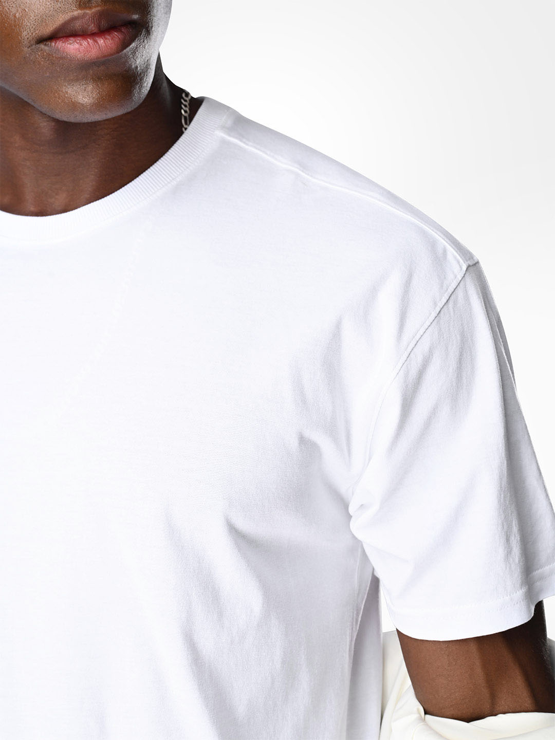 Supa Oversized Core White T-shirt (8)