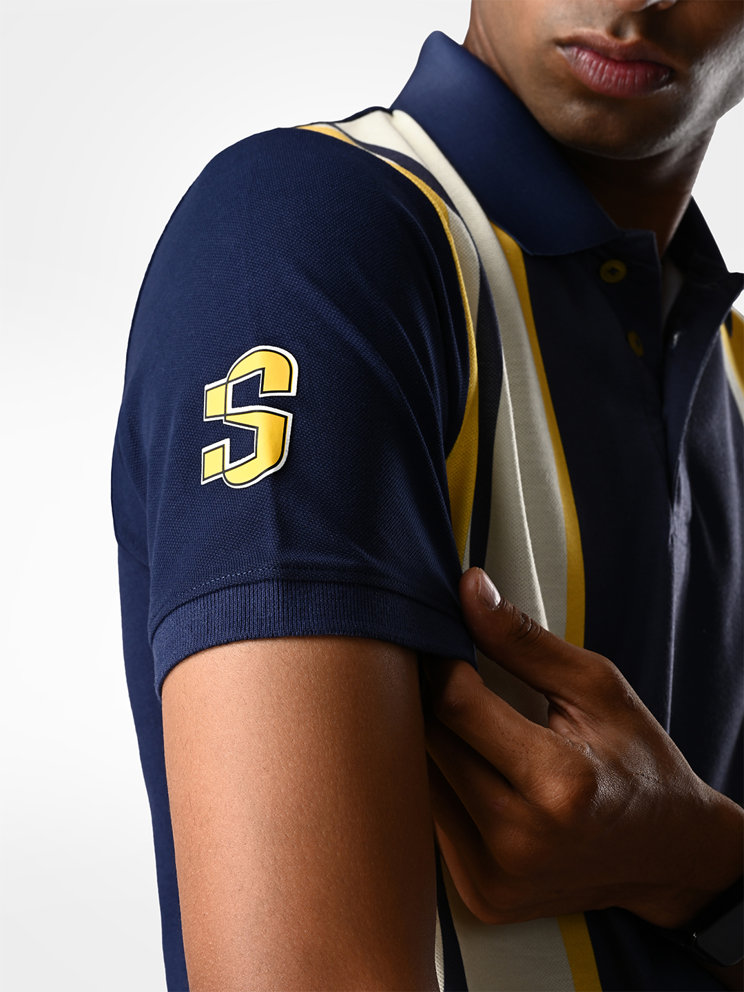Supa Pit Stop Navy Polo T-shirt (7)