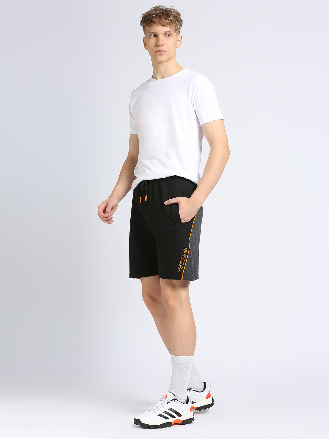 Supa Printed Street Circuit Black Shorts (5)