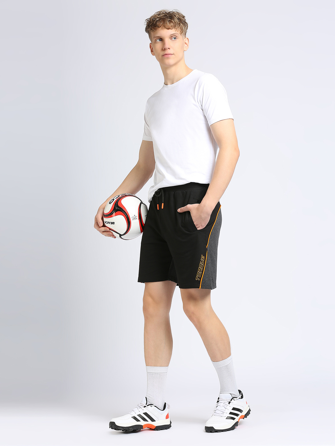 Supa Printed Street Circuit Black Shorts (6)