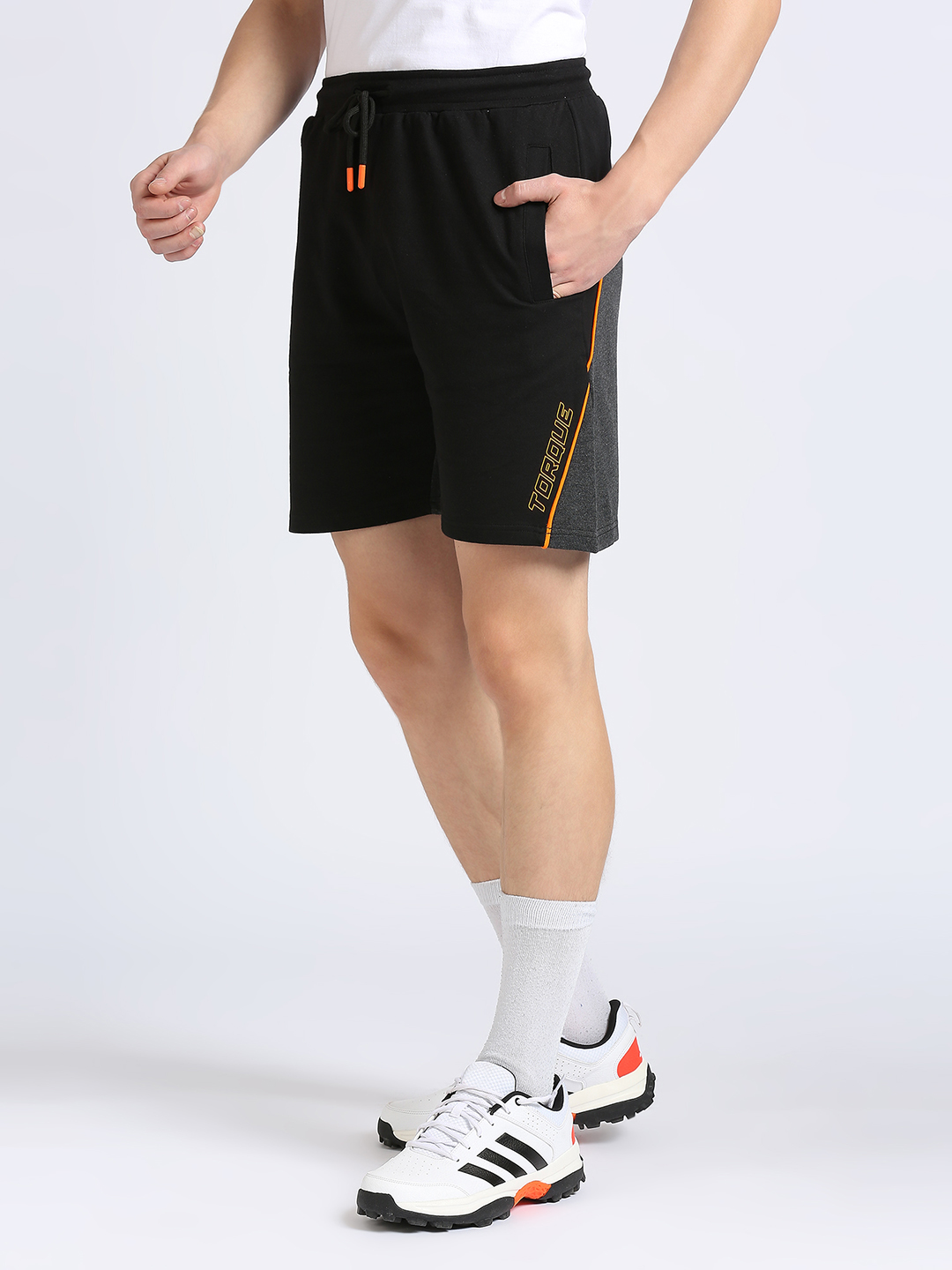 Supa Printed Street Circuit Black Shorts (2)