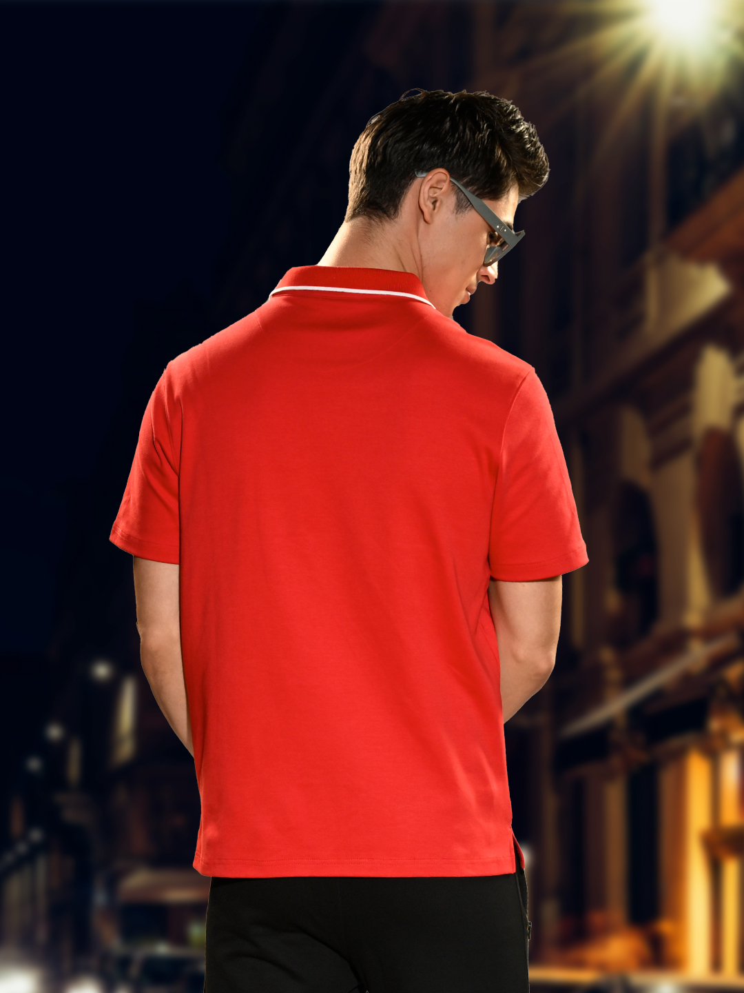 Supa Red Polo T-shirt (3)