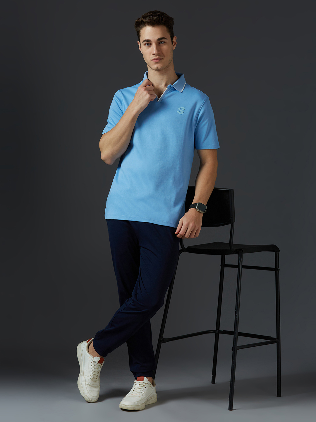 Supa SKY Blue Polo T-shirt (6)