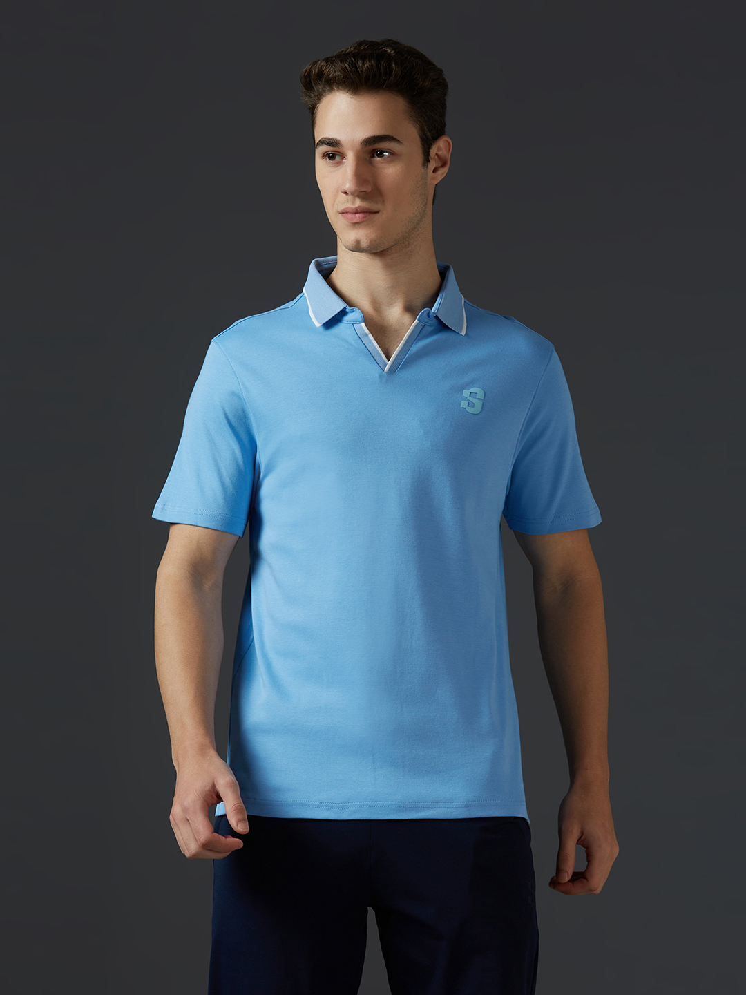 Supa SKY Blue Polo T-shirt