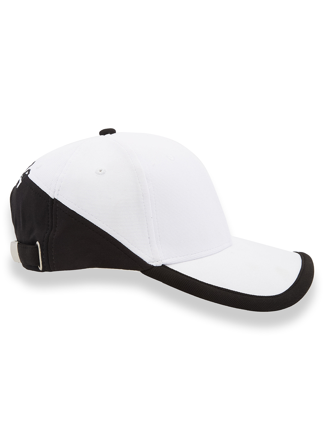 Supa Sleek White - Black Baseball Cap (7)