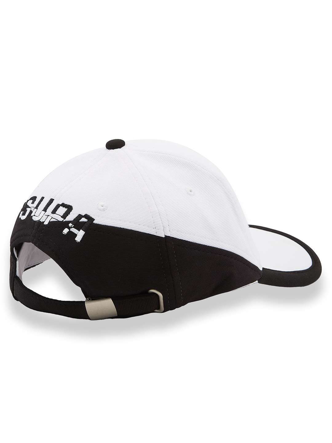 Supa Sleek White - Black Baseball Cap (8)
