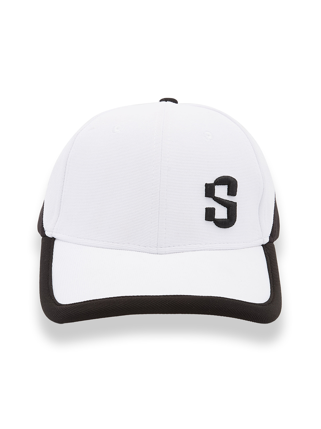 Supa Sleek White - Black Baseball Cap (3)