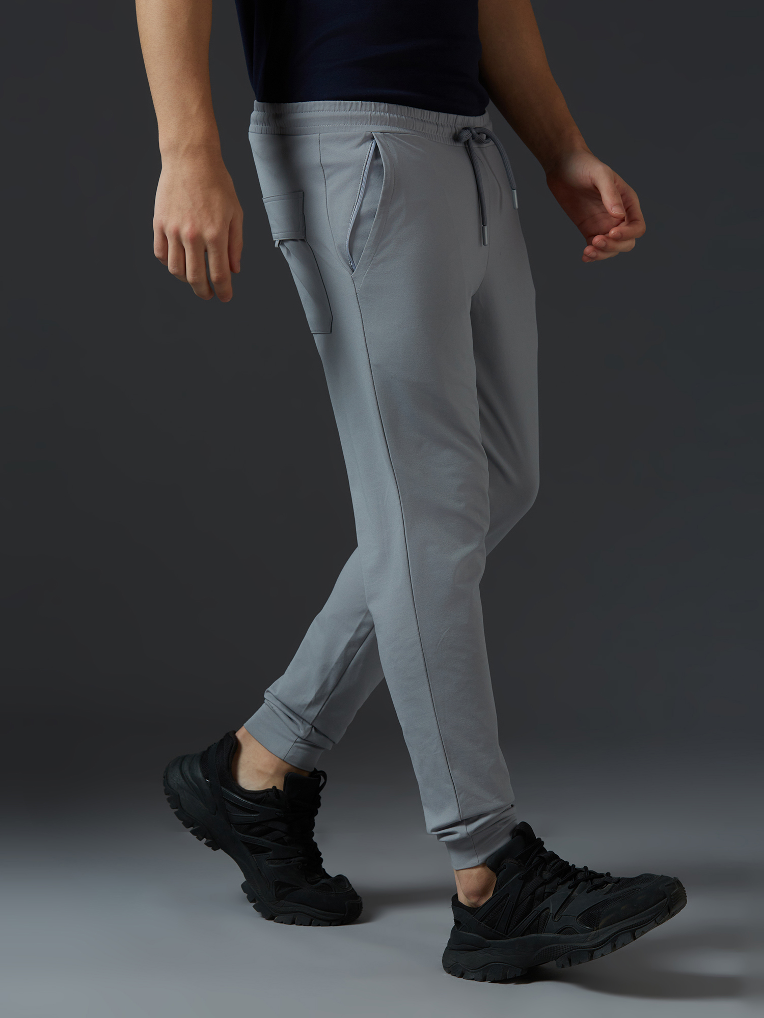 Supa Steel Grey Light Weight Jogger  (4)