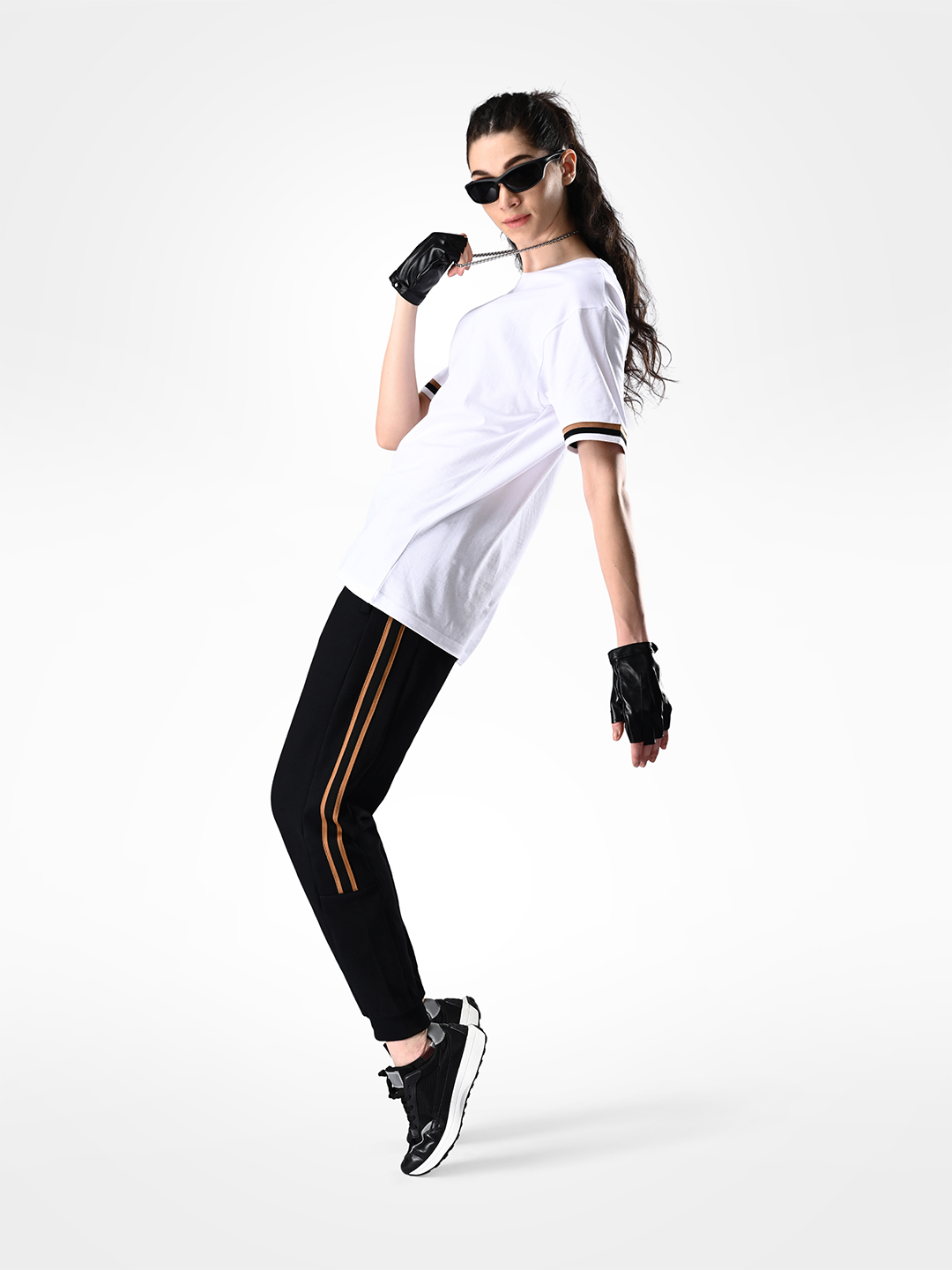 Supa Sturdy White Pique Polycotton T-shirt (8)