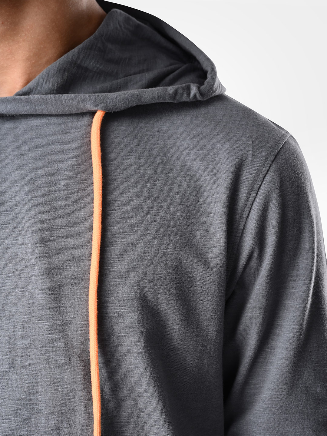 Supa Stylish Elephant Grey Hoodie T-shirt (5)