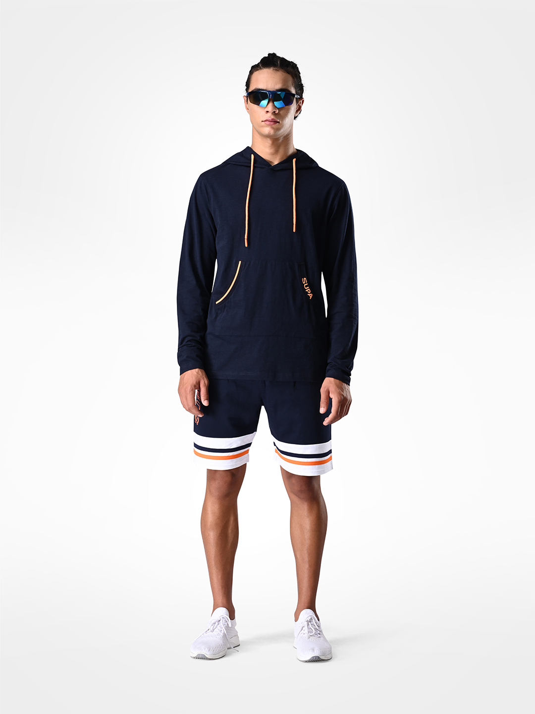 Supa Stylish Midnight Navy Hoodie T-shirt (10)