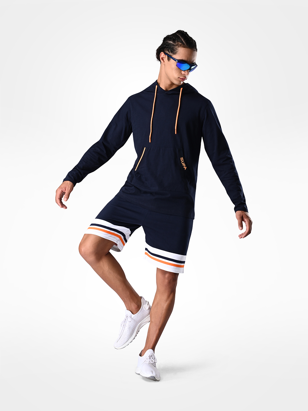 Supa Stylish Midnight Navy Hoodie T-shirt (9)
