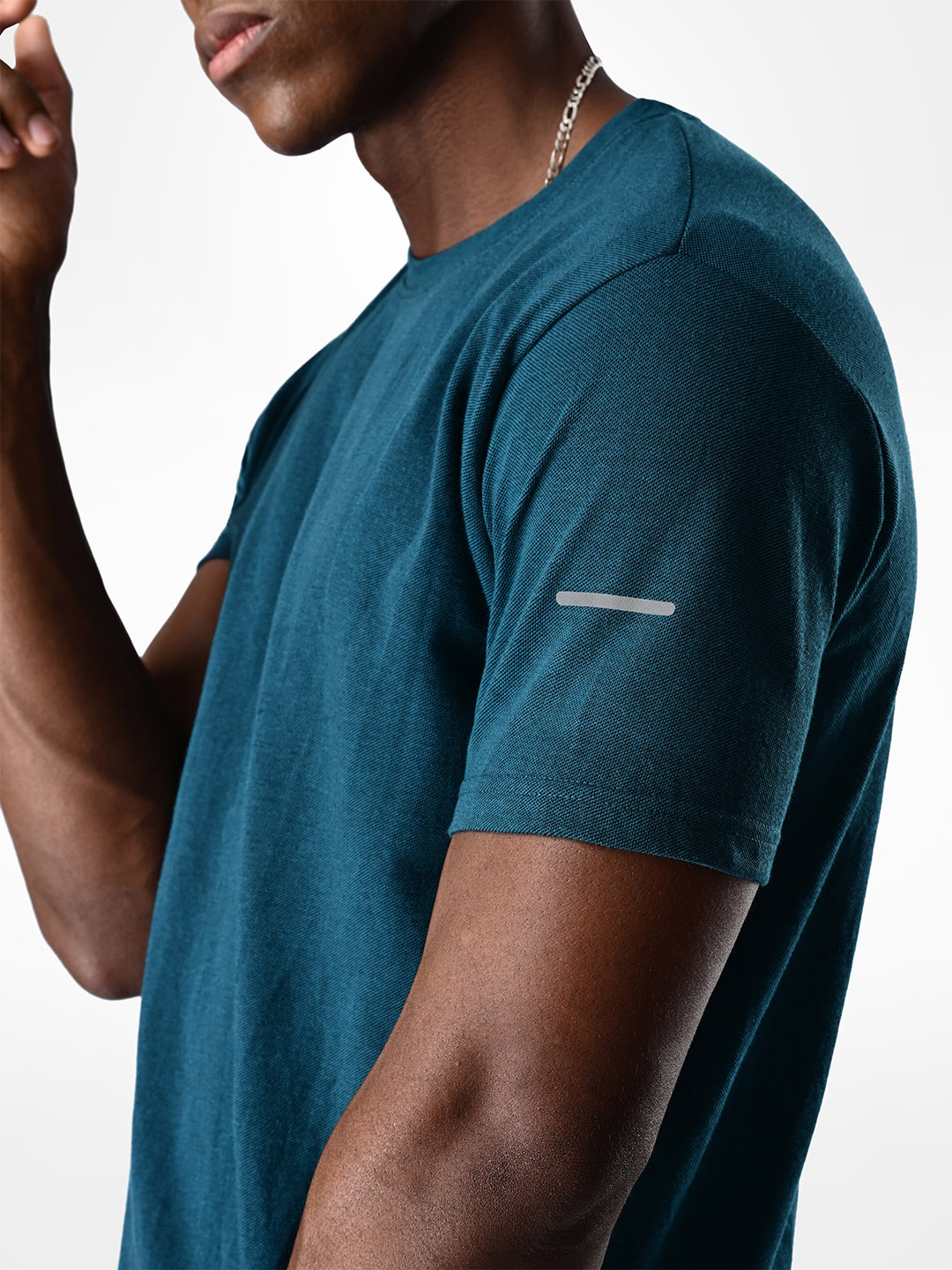 Supa Sustainable Core Blue Melange Crew (5)