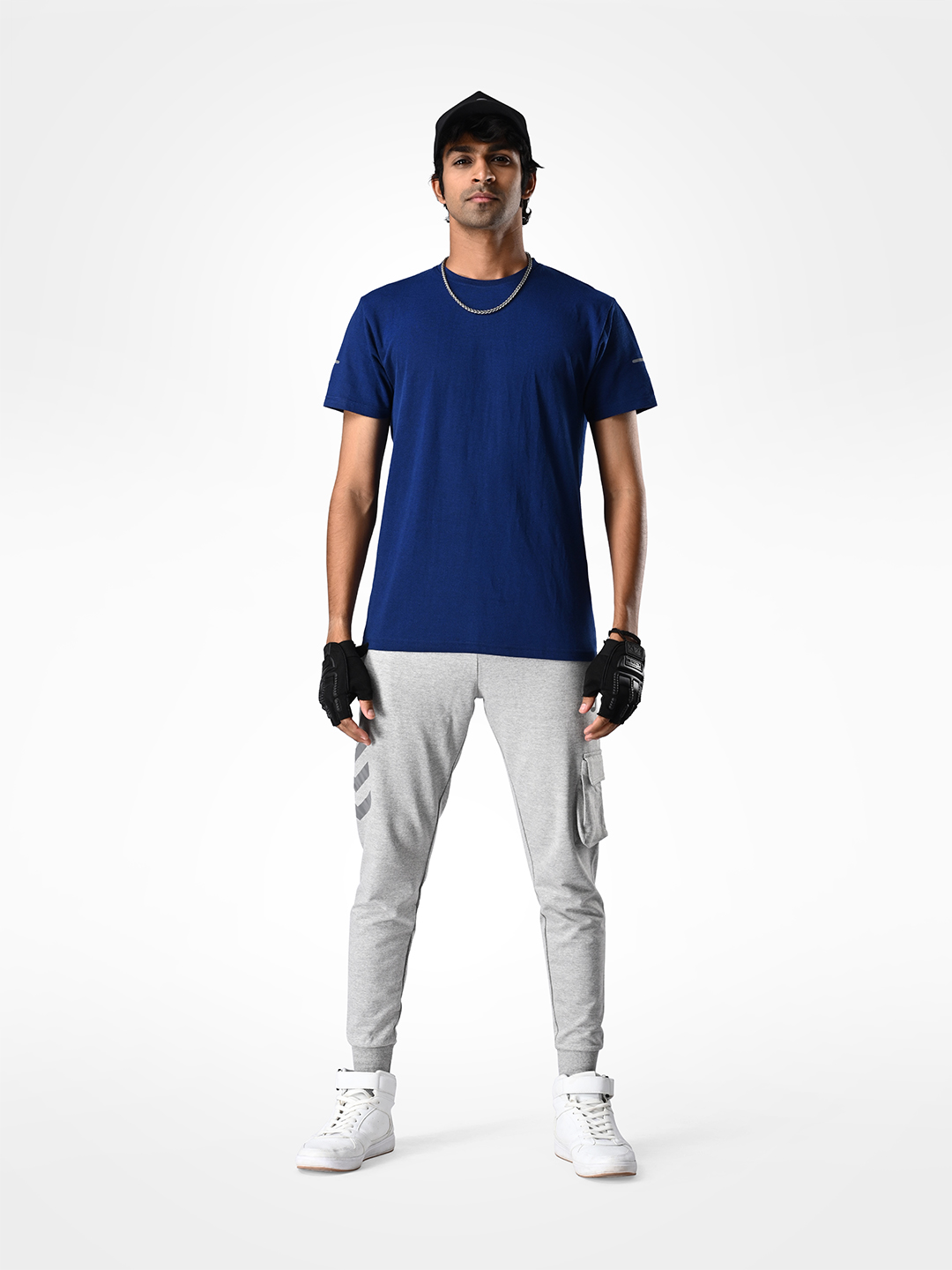 Supa Sustainable Core Navy Polycotton T-shirt (9)