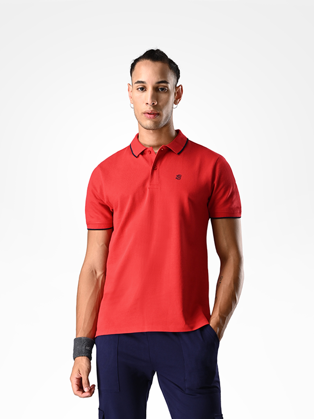 Supa Sustainable Core Red Polo (1)