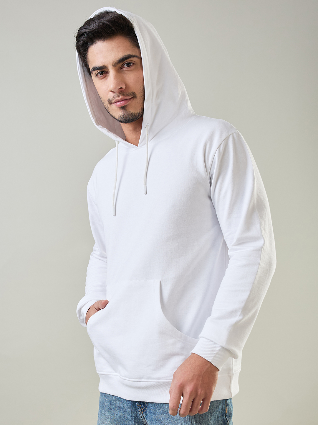 Supa White Hoodie Sweatshirt (4)