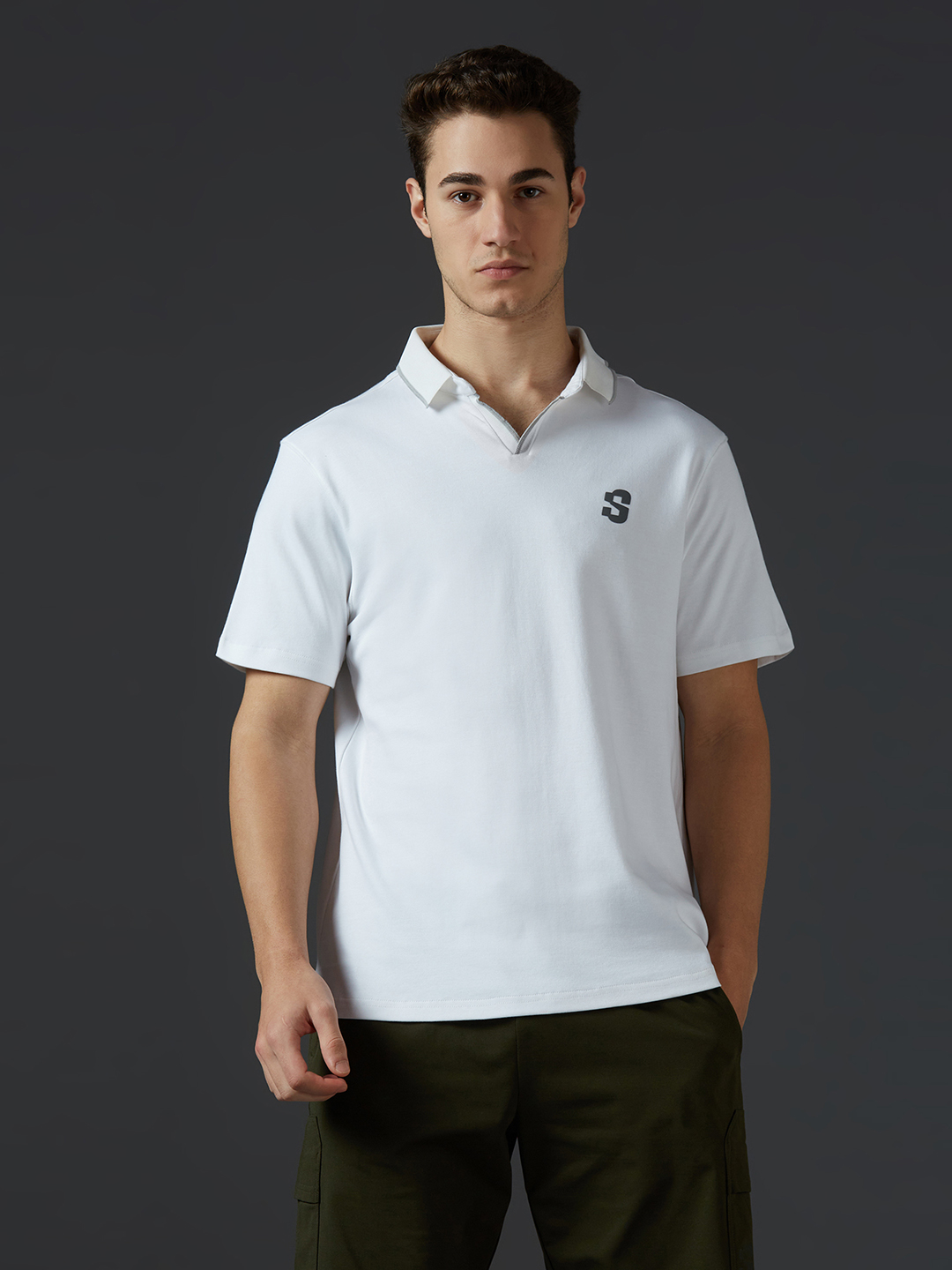 Supa White Polo T-shirt