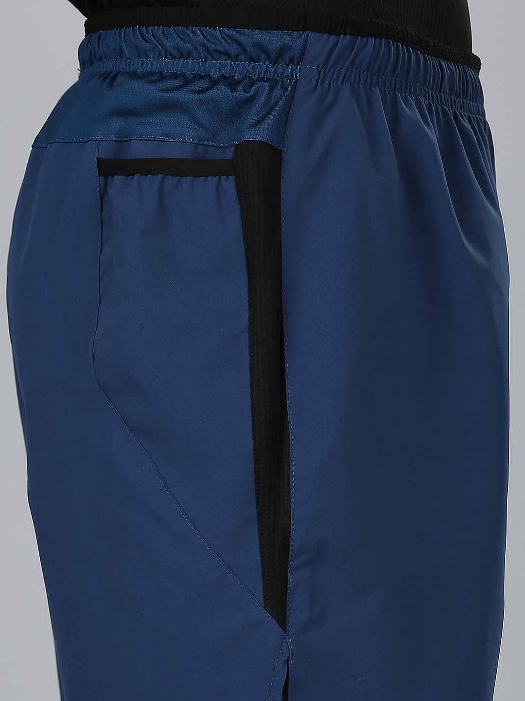 T10 Men Dark Teal Solid Mid-Rise Performance Shorts for Workout and Running, Lightweight and Breathable, Moisture-Wickin (5)