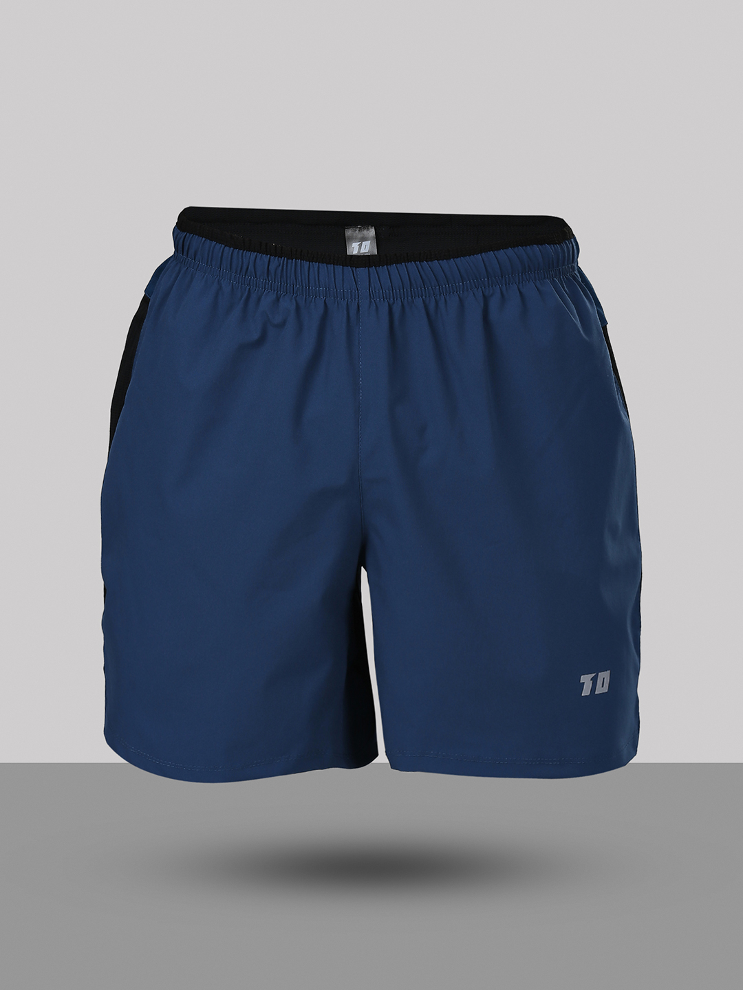 T10 Men Dark Teal Solid Mid-Rise Performance Shorts for Workout and Running, Lightweight and Breathable, Moisture-Wickin (8)