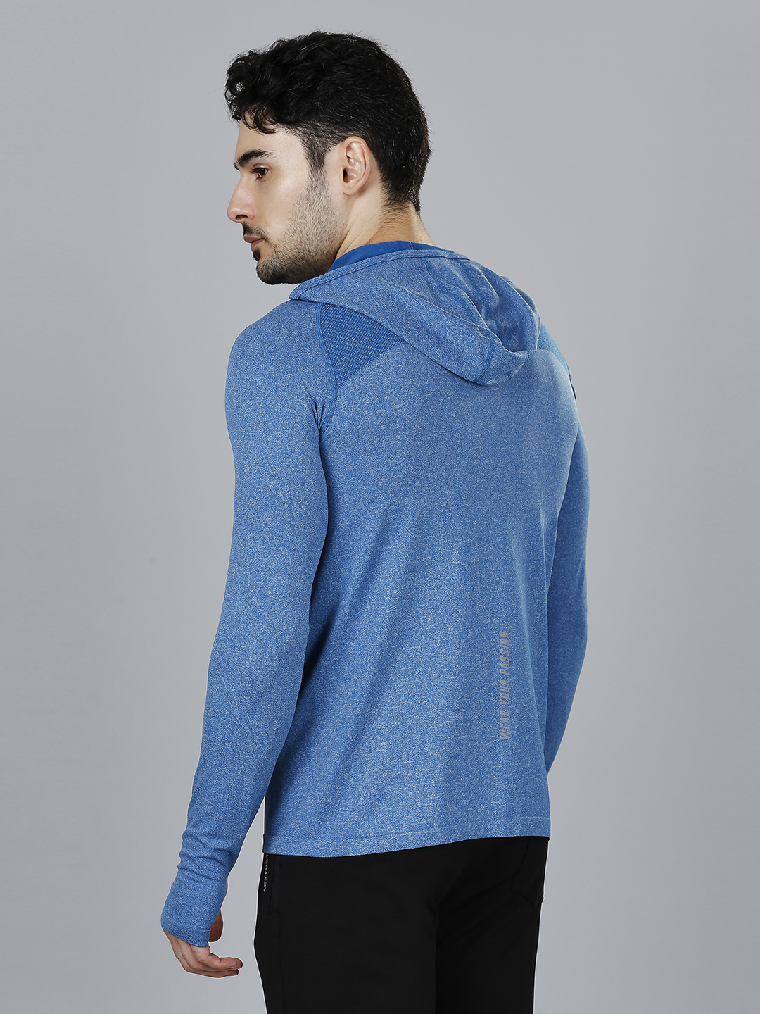 T10 Men Ice-Blue Hoodie, Full Sleeves, Soft Touch, Lightweight and Breathable, Seamless Construction, Soft and Comfortab (4)
