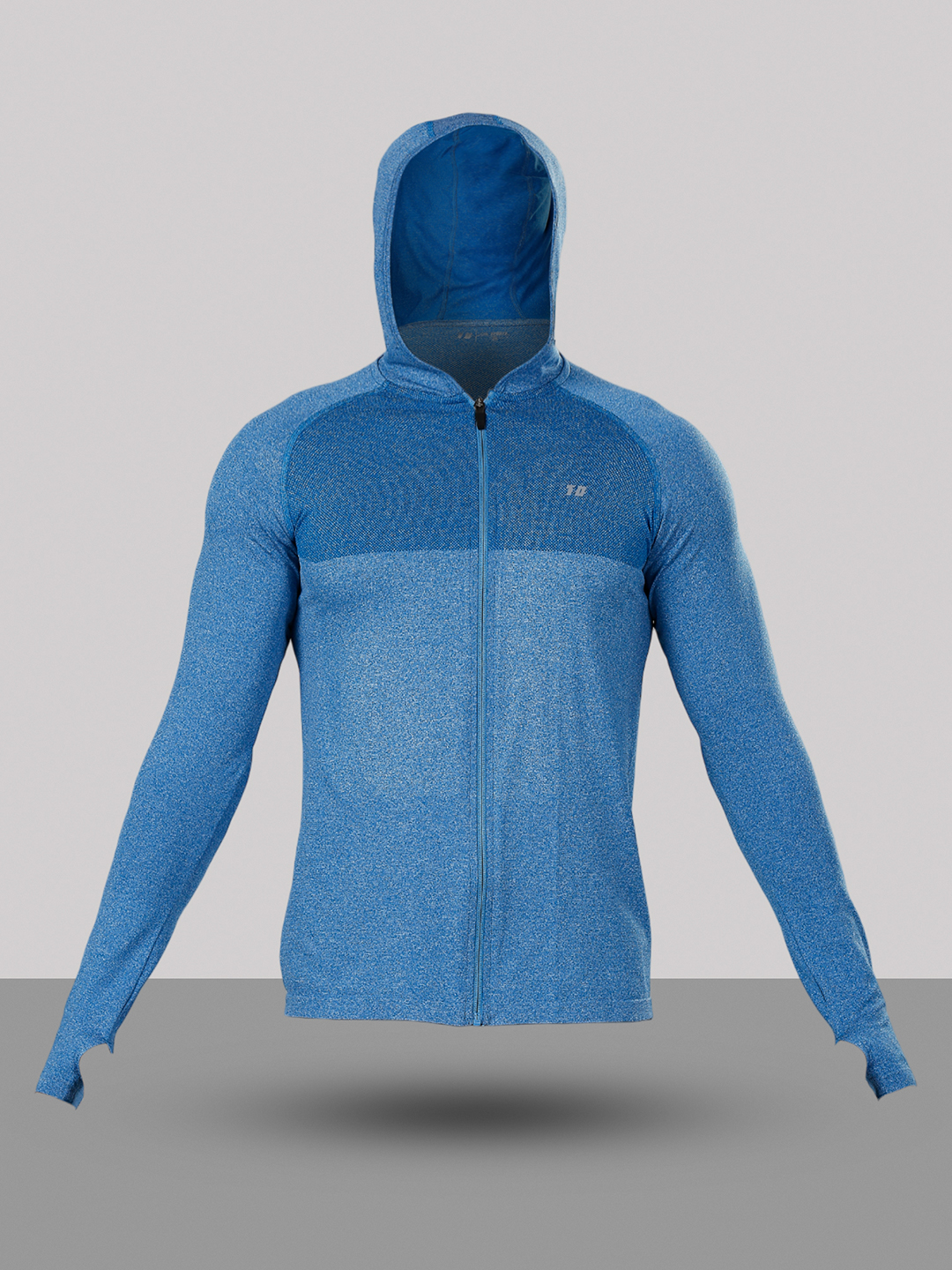 T10 Men Ice-Blue Hoodie, Full Sleeves, Soft Touch, Lightweight and Breathable, Seamless Construction, Soft and Comfortab (8)