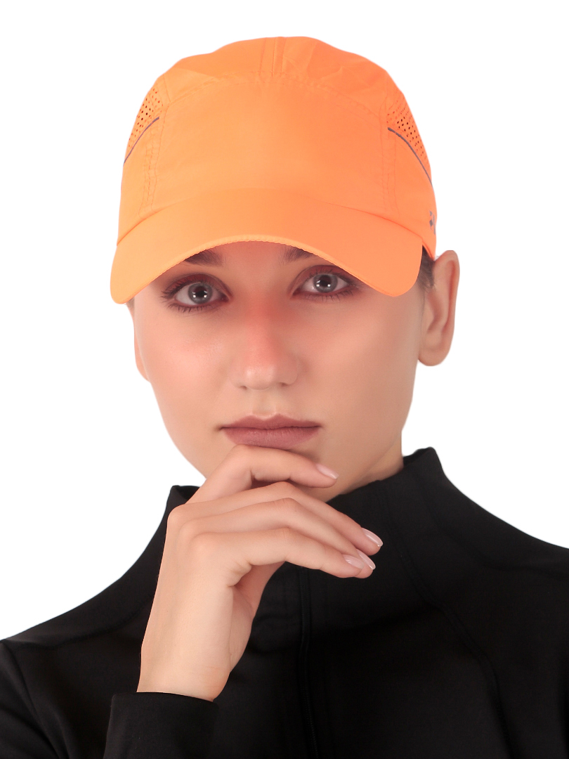 T10 Unisex Polyester Velcro Closure Flyer Orange Cap