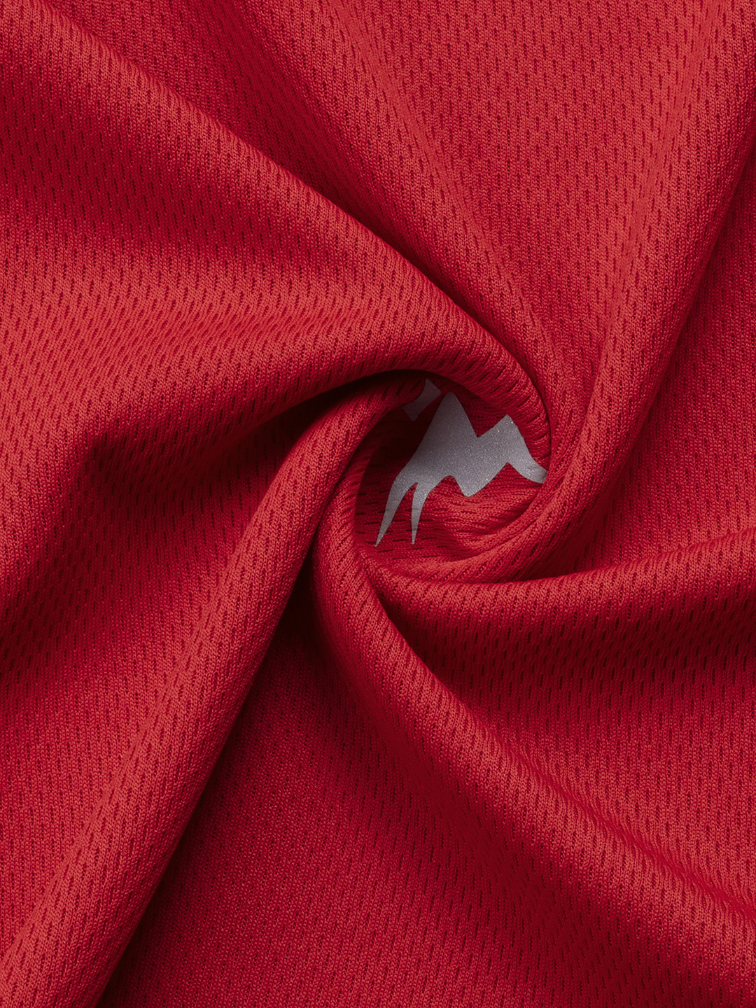 Technosport Men Berry Red Knitted active odour-free Crewneck Half Sleeve Solid T-Shirt (15)