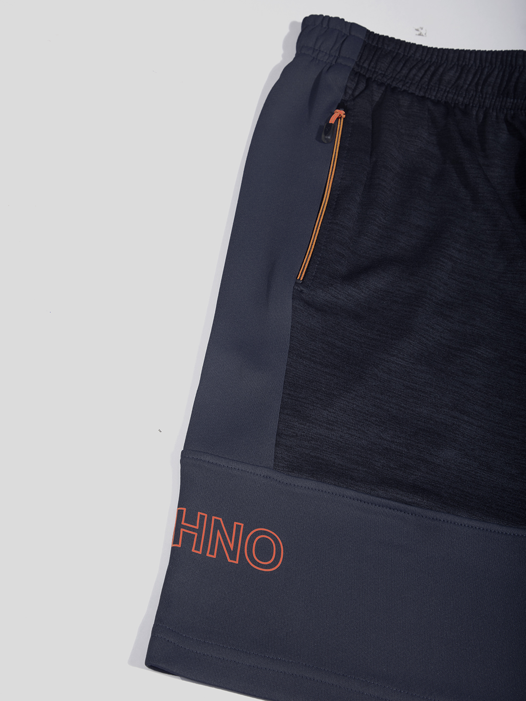 Technosport Men Dark Carbon Melange Shorts (10)
