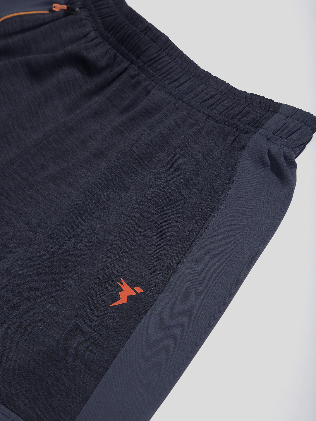 Technosport Men Dark Carbon Melange Shorts (7)