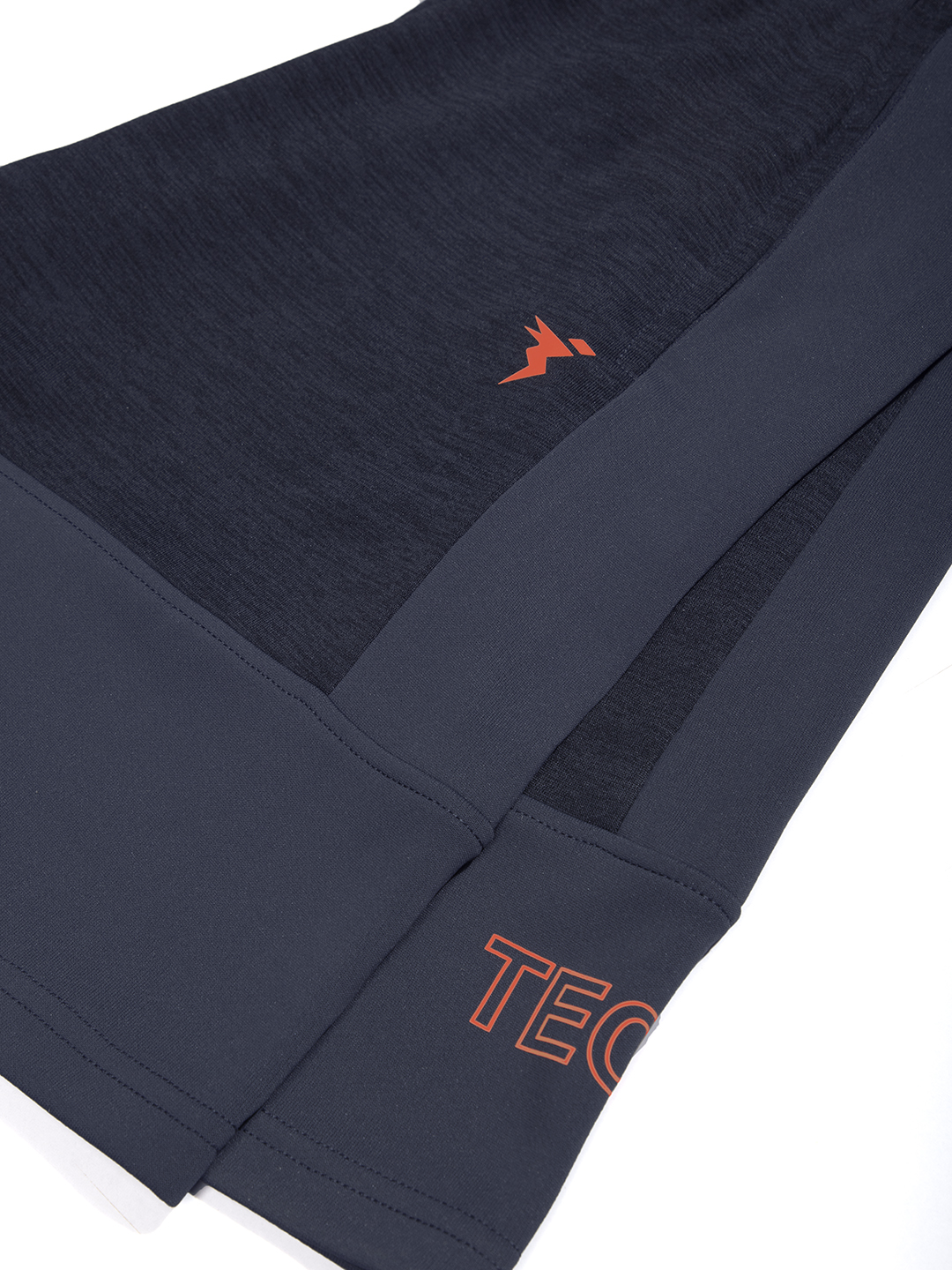 Technosport Men Dark Carbon Melange Shorts (8)