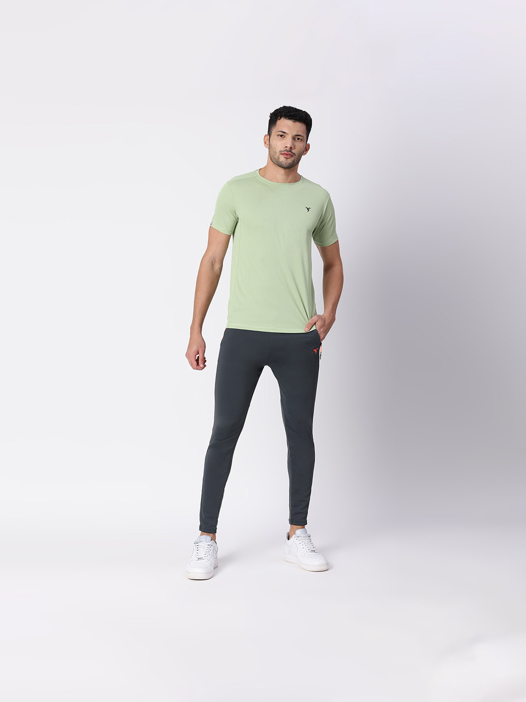 Technosport Men Dark Carbon Regular Fit Active odour-free Track pants (1)