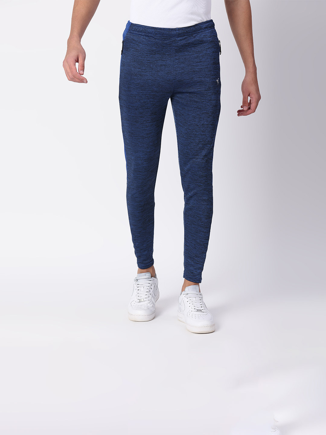 Technosport Men Denim Melange  Regular Fit Active odour-free Track pants (1)