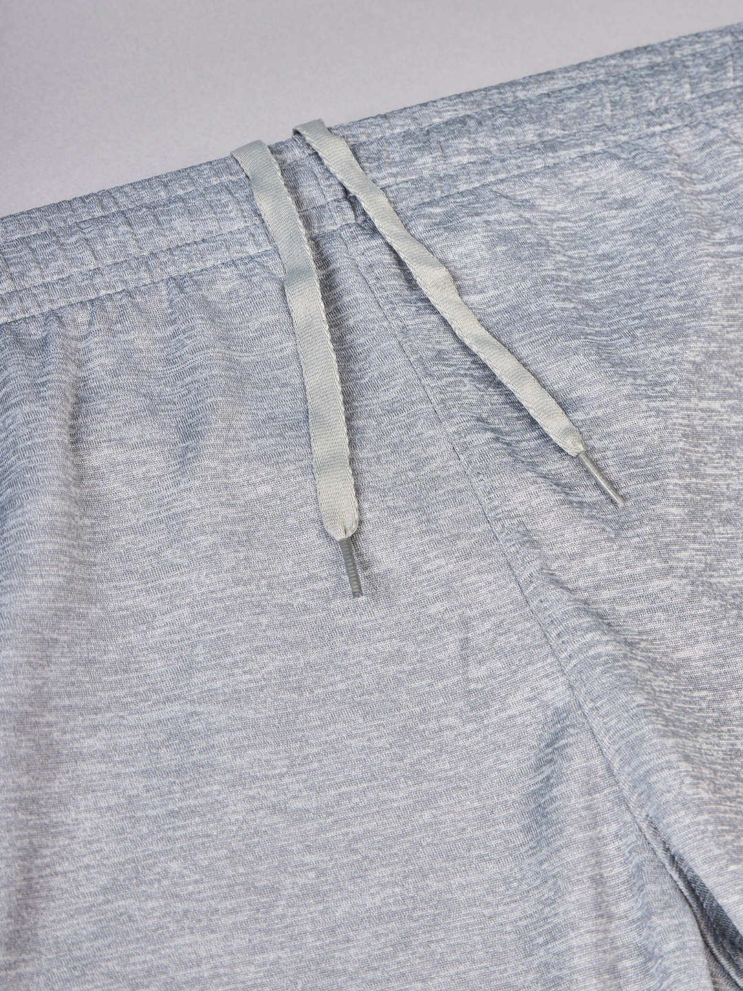 Technosport Men Light Grey Melange Slim Fit Antimicrobial Training or Gym Sports Shorts (8)