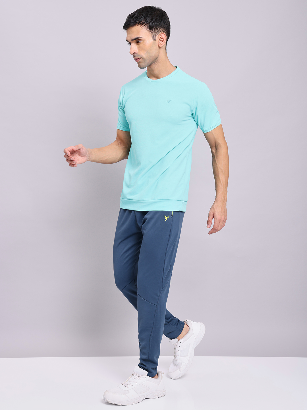 Technosport Men Light Navy Solid Trackpant (4)